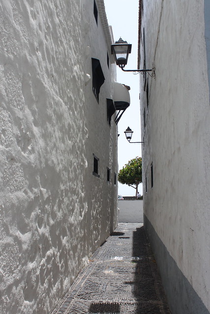 El Callejón Blanco Hacia el Mar / The White Alley for the Sea