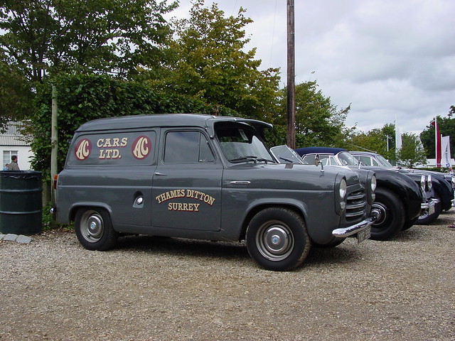 Ford panel van at Goodwood