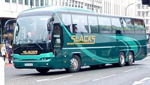 PSV 259 ‘KV & GL Slack’ Matlock, Derbys. Neoplan Tourliner on Dennis Basford’s railsroadsrunways.blogspot.co.uk’