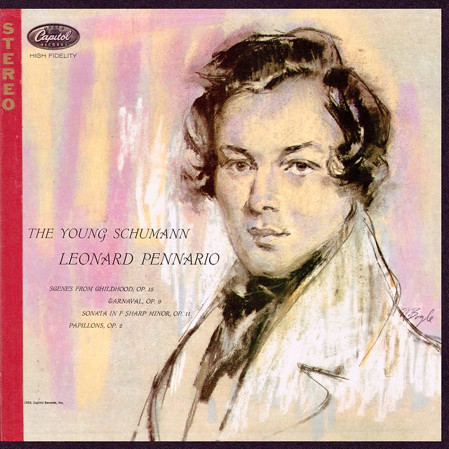 The Young Schumann • Kinderscenen • Canaval • Sonata • Papillons - Pennario Capitol 1