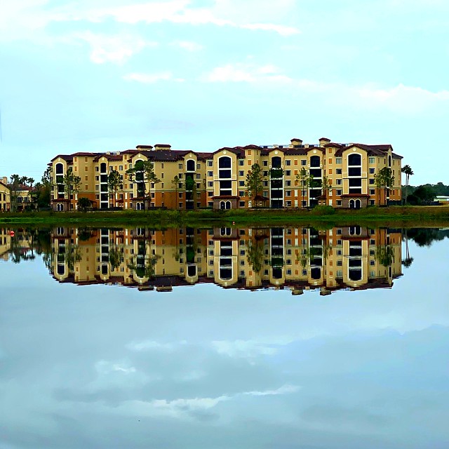 A Reflection in Orange Lake