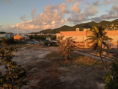 Looking over to the Lagoon from the Atrium, St Maarten, Nov 2019