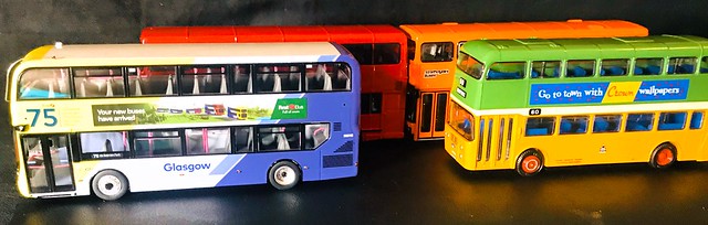 Glasgow Buses through the years