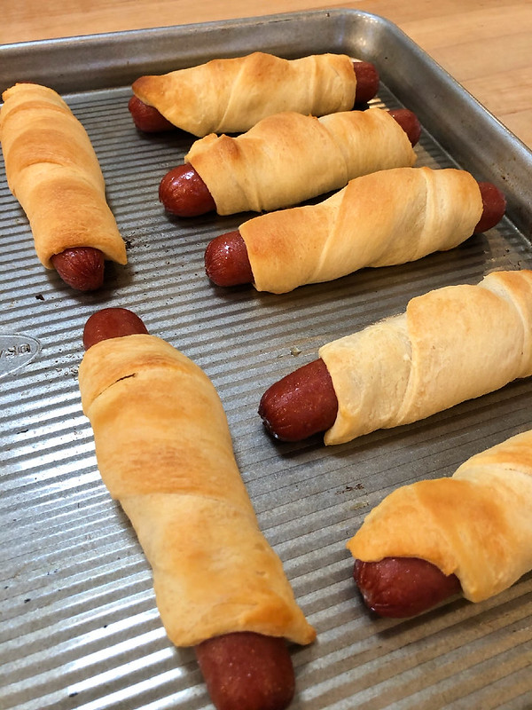 homemade pigs in a blanket