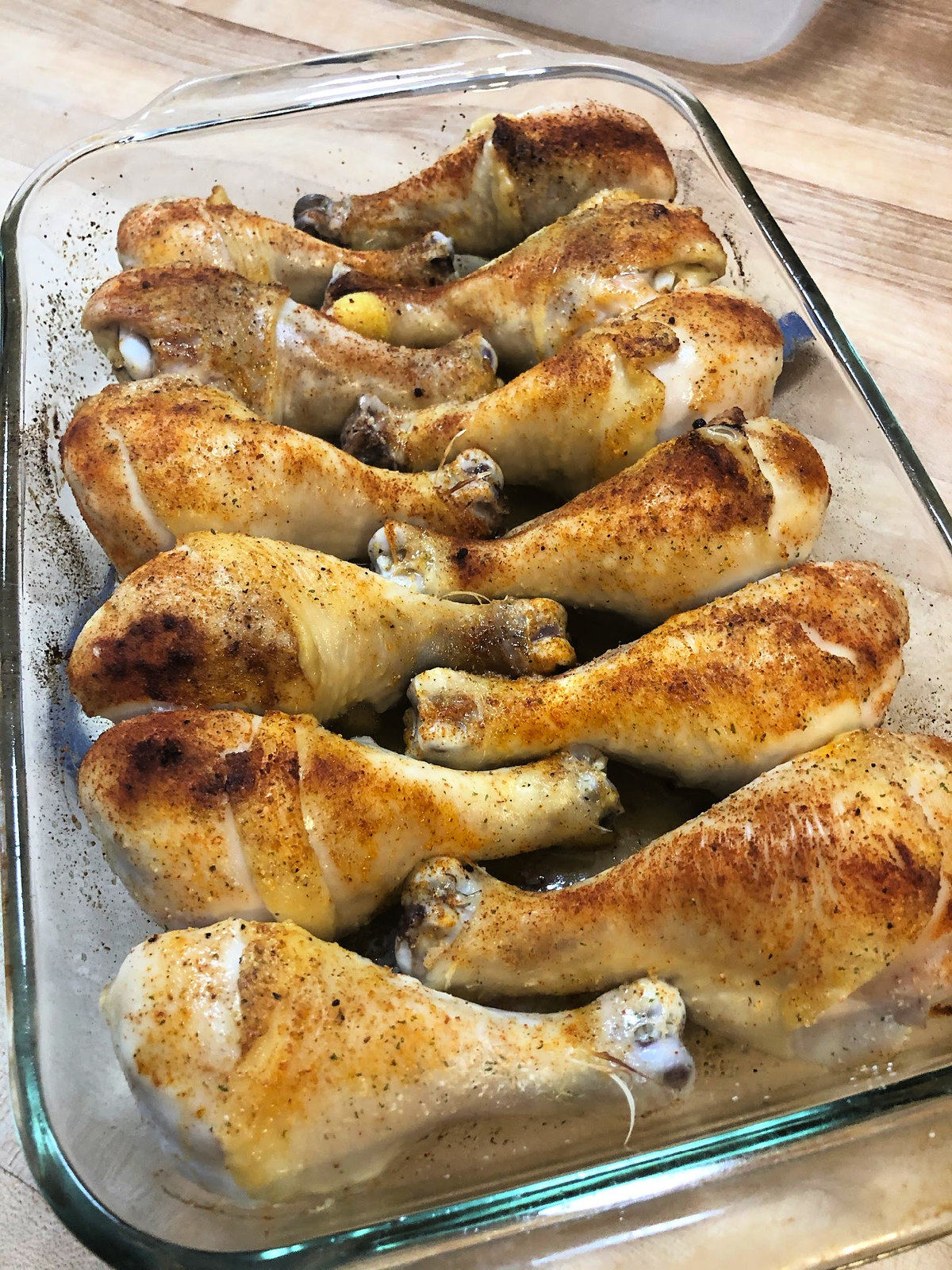 oven-baked chicken drumsticks