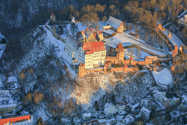 Illuminated Castle Trausnitz