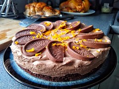 Terry's double chocolate orange cheesecake