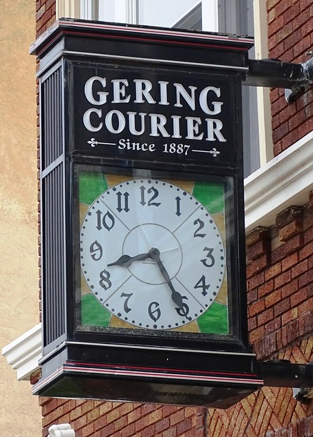 NE, Gering-Gering Courier Clock