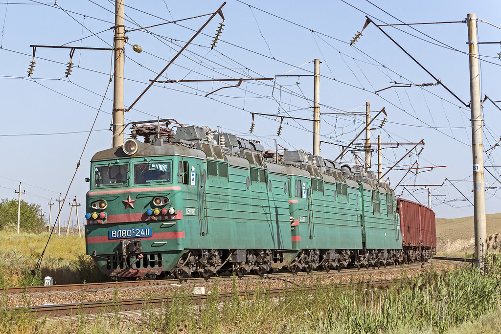 KTZ freight train