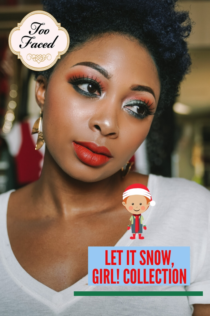 too faced let it snow girl collection tutorial