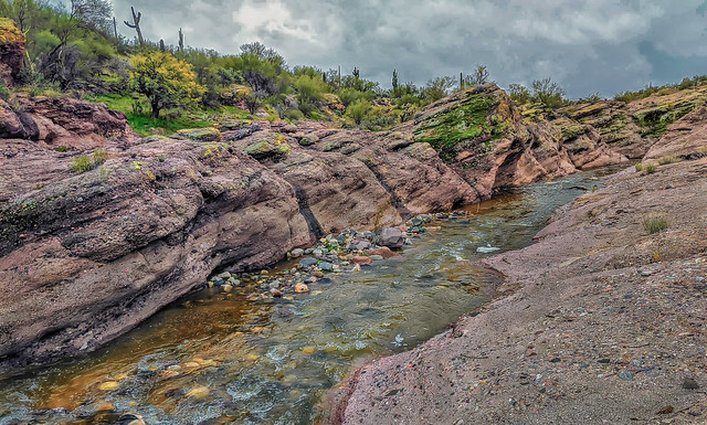 The Humbug Creek Arizona USA (Millions of Years Old)