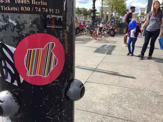 love piepenbrinck sticker, Berlin, Germany