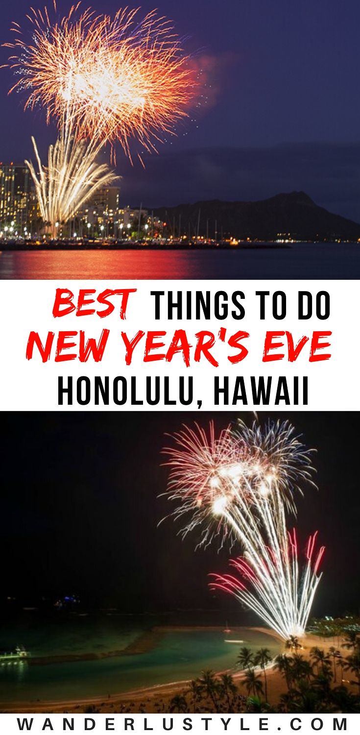 BEST THINGS TO DO FOR NEW YEAR'S EVE IN HAWAII!