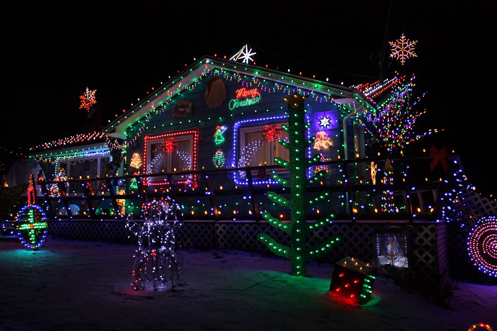 Christmas House | Christmas decorations at a house in North … | Flickr