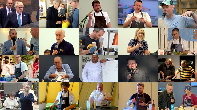 Interesting people I have photographed this year (mostly chefs)
