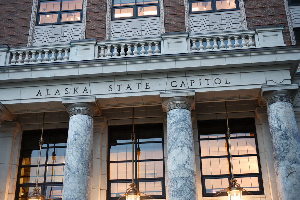 Alaska State Capitol building. Juneau, Alaska