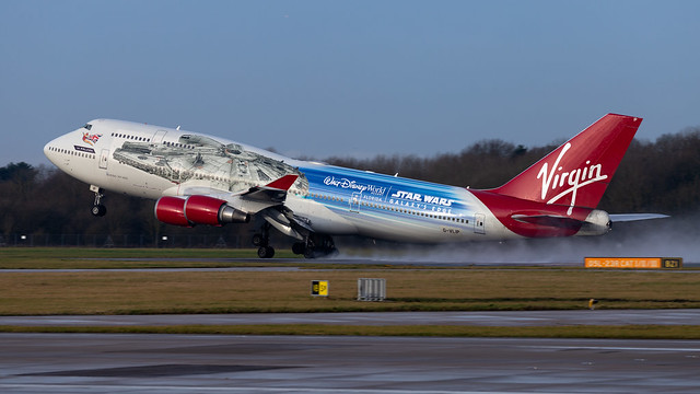 Virgin Atlantic Boeing 747-443 G-VLIP