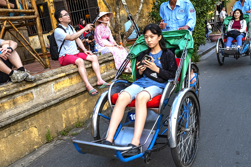 Pedicabs on 12-28-19--Hoi An 2