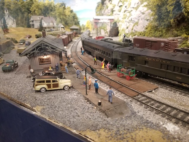 HO Layout - Railroad Museum of PA - 12/28/19