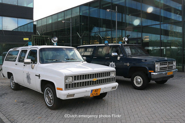 Dutch police Chevrolets C10 Suburban