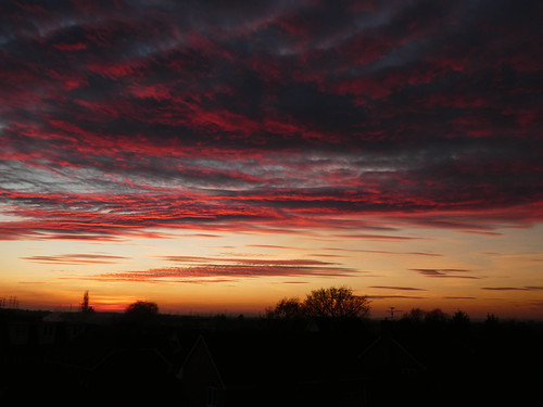 sunset sky p1030489 clouds rayleigh essex