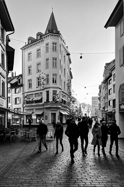 Streetphotography in der Basler Altstadt