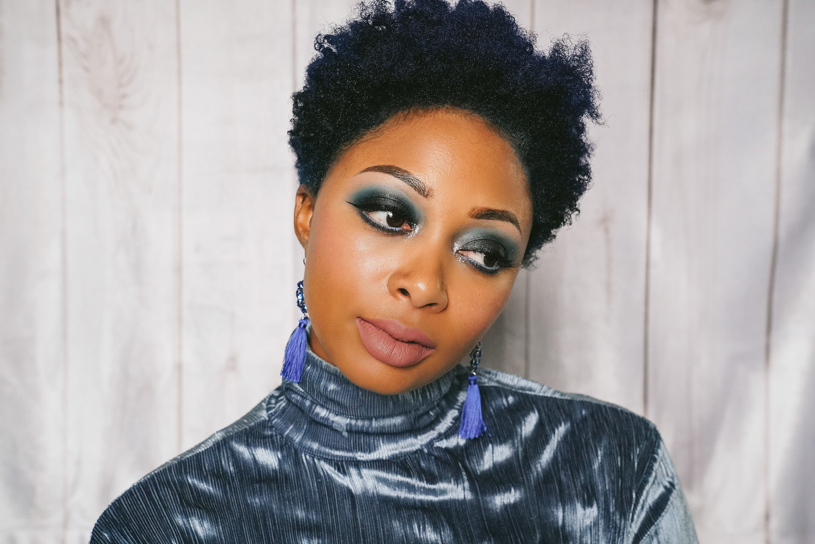 new year's makeup tutorial, Candace Hampton