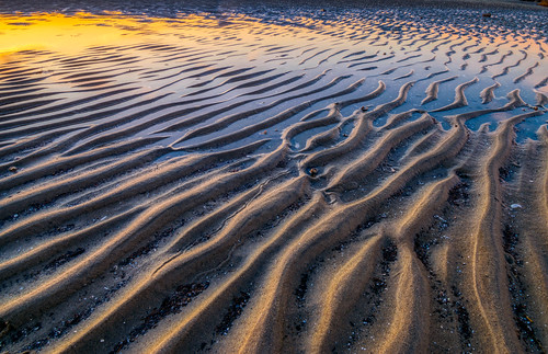 connecticut hdr harveysbeach nikon nikond5300 oldsaybrook outdoor abstract beach evening geotagged lowtide outside reflection reflections sand water