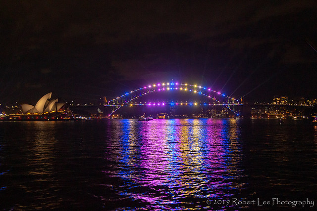 2019 Sydney Vivid lights