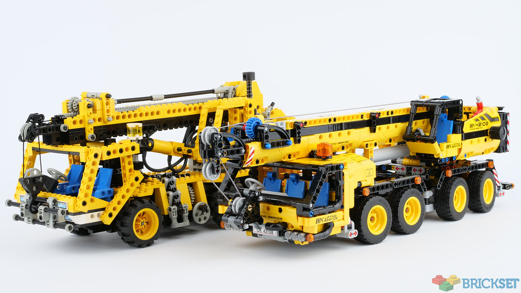 Two Technic years apart Brickset: LEGO set guide and database