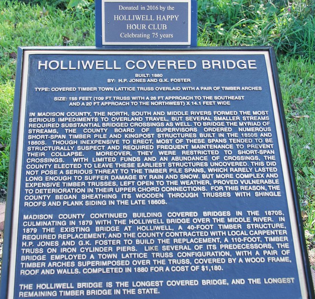 Holliwell covered bridge