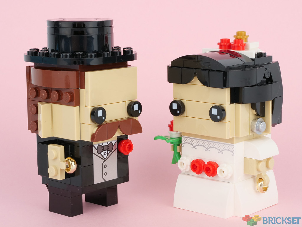 Lego Brickheadz 40384 Wedding Groom Review Brickset Lego Set