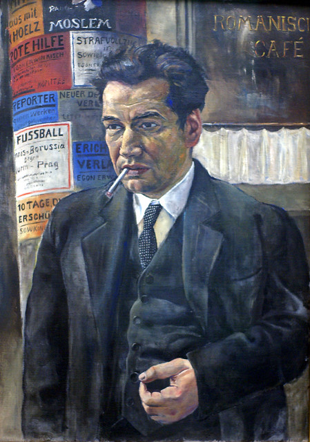 Rudolf Schlichter, Bildnis Egon Erwin Kisch - Portrait Egon Erwin Kisch