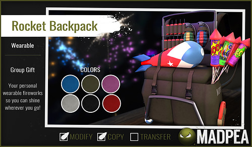 MadPea Rocket Backpack