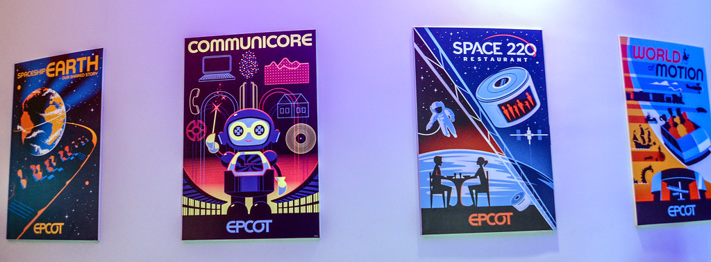 Epcot Experience attraction posters
