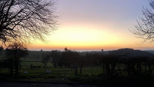 Sunset in Donisthorpe
