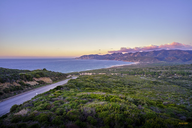 Panorama della costa.