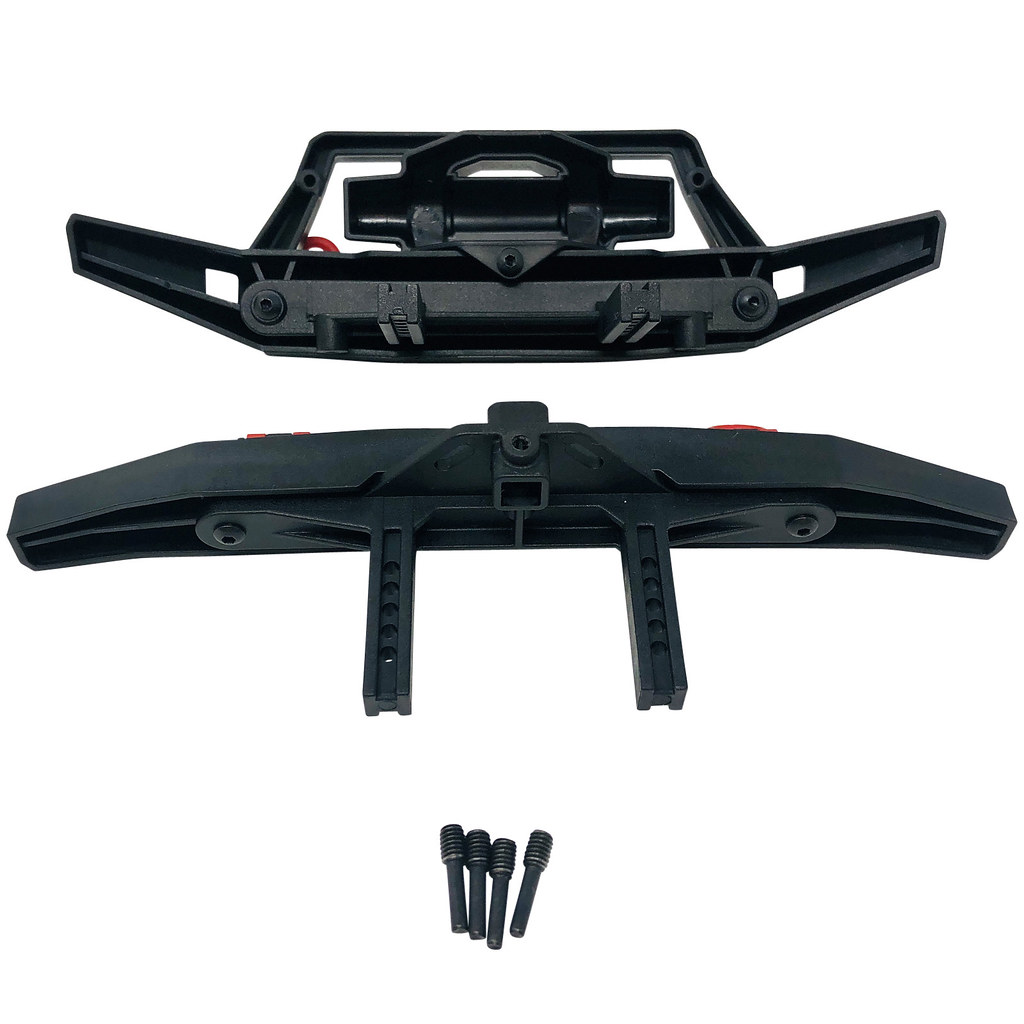 Traxxas 8067X Front and Rear Bumper Mounts 