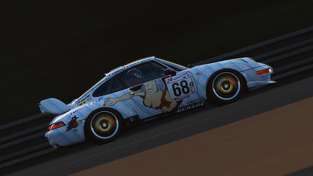 1998 Elf Haberthur Racing Porsche 911 GT2  Le Mans 24h Wolinski
