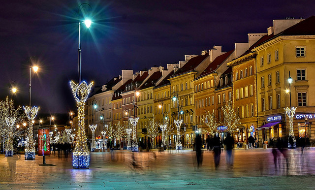 Warsaw - Christmas illumination
