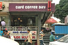 Bangalore - Street scene cafe coffee day