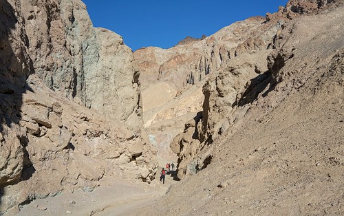 Hiking up Desolation Canyon, Death Valley National Park, California