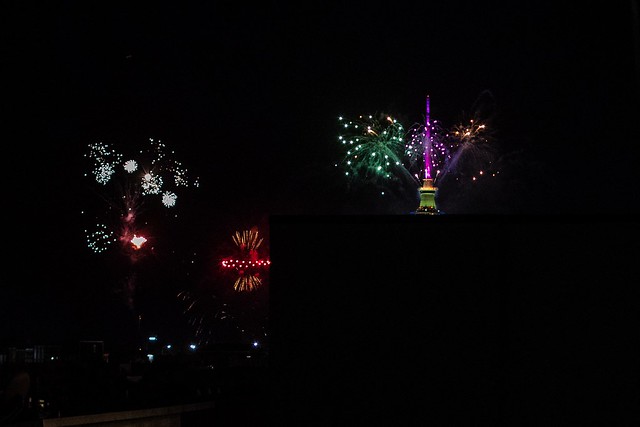Auckland New Year fireworks