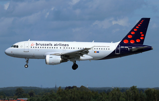 Brussels Airlines Airbus A319-111 OO-SSL