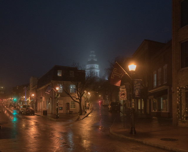 Early Morning Fog in Annapolis