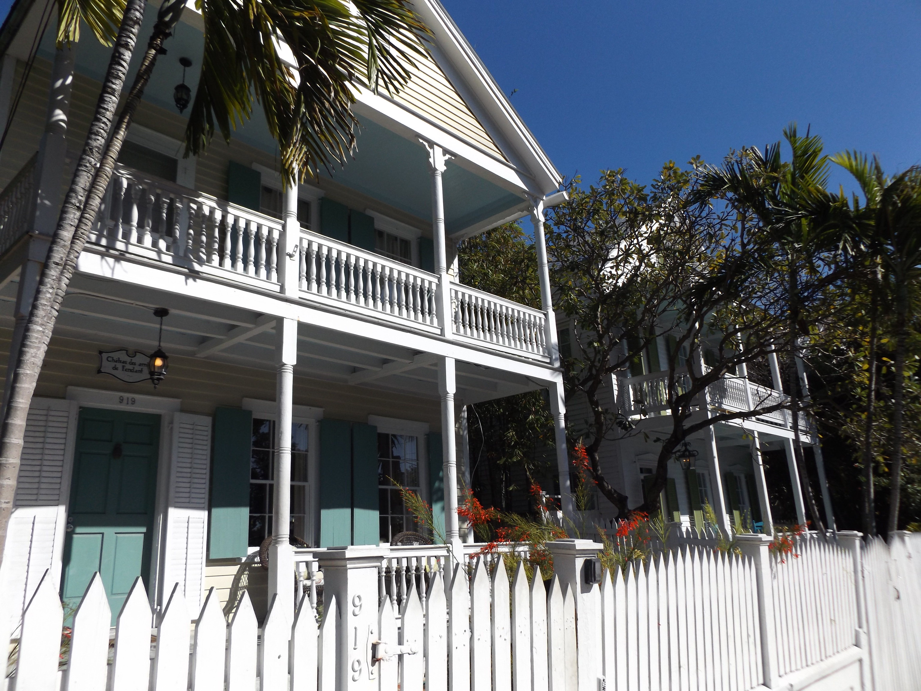 Villas in Whitehead Street, Key West, Florida, United States, 28 December 2019