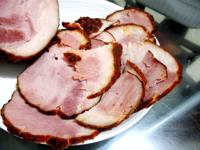 Christmas dinner gypsy-flavoured ham