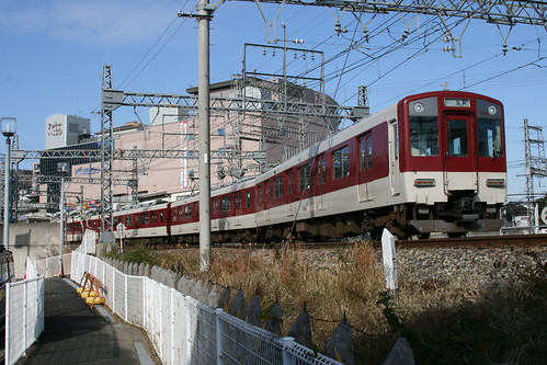 Kintetsu 1031 series near Ikoma.Sta, Ikoma, Nara, Japan /Jan 2, 2020