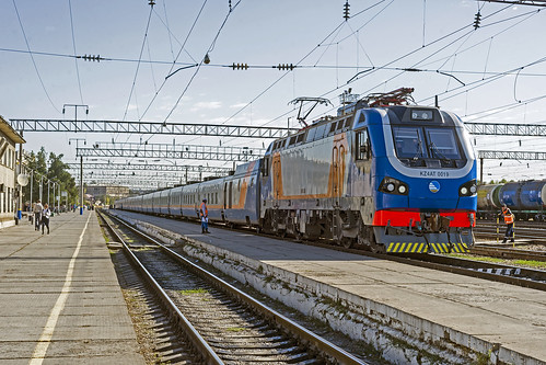 kazakhstanrailways ktz electric 25kv50hz talgo kz4at 0019 station