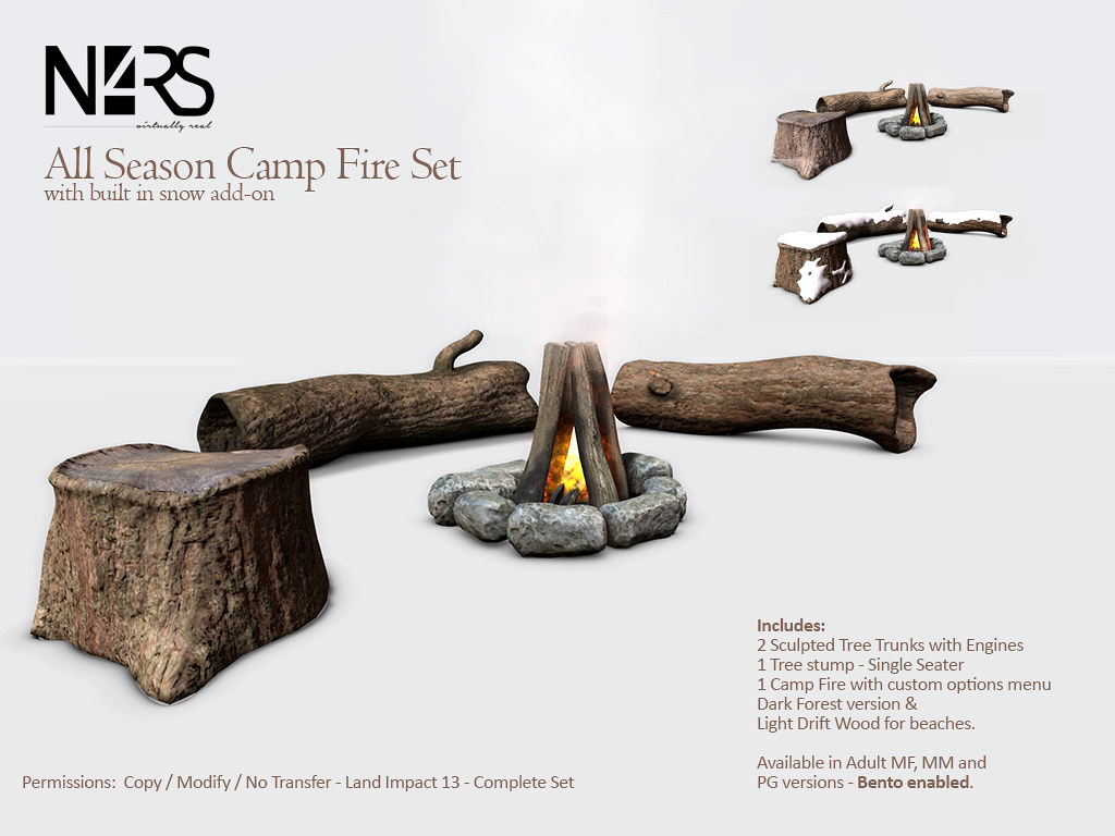 N4RS All Season Camp Fire Set